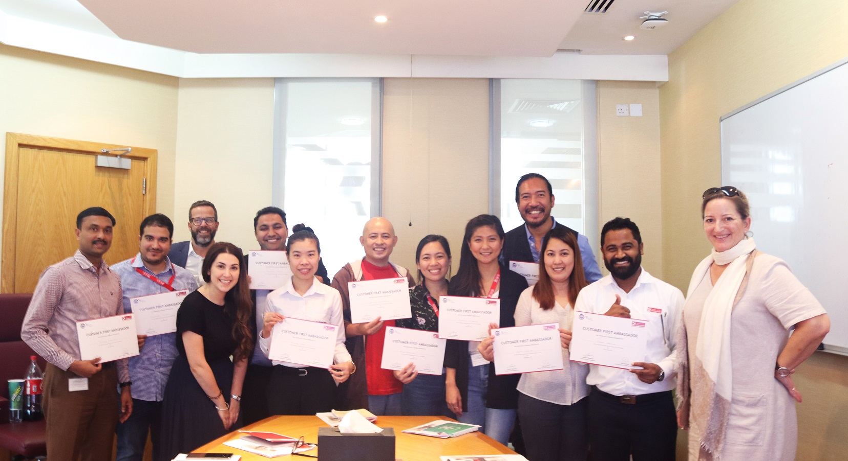 Interserve Customer Experience Team trains KFM Ambassadors
